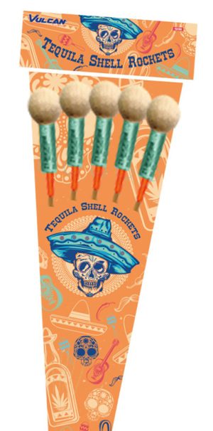 Tequila shell rocket assortment | 1.3G F2 Vuurwerk Weert